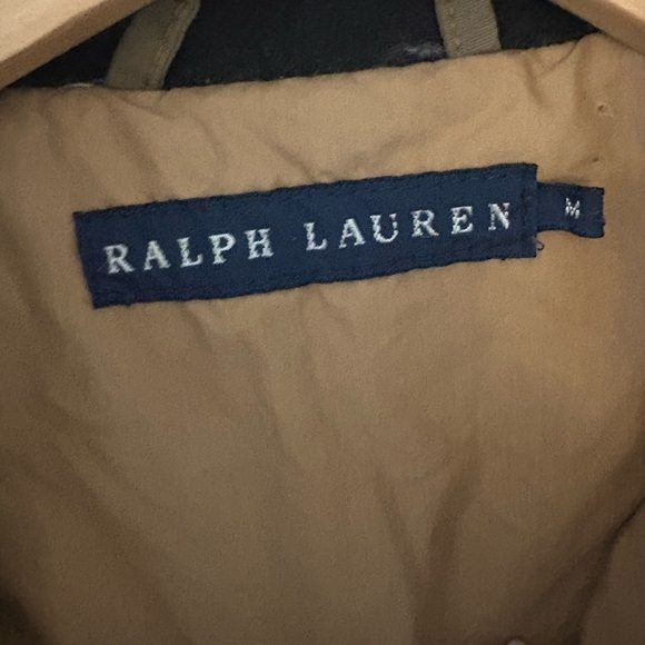 RALPH LAUREN | Olive Utility Field Jacket Belted Waist multiple Pockets, medium - Picture 9 of 11